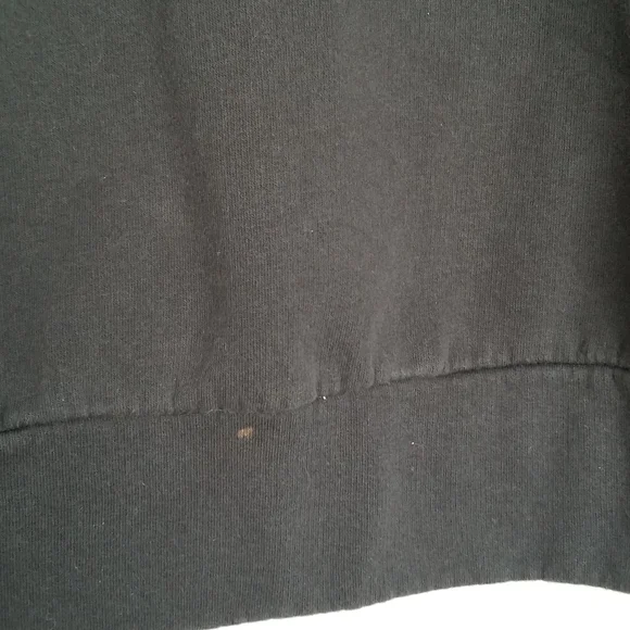 Adidas Sweatshirt Black Unisex Large - Picture 7 of 7